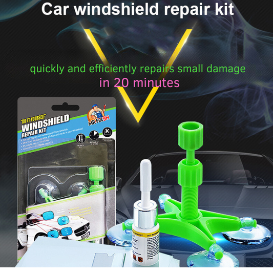 👍 Windshield Repair Kit,Glass Repair Fluid Windshield Crack Repair Kit with glass repair fluid Car Windshield Chip Repair Kit Glass Repair Kit ✨
